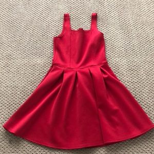 Red Abercrombie dress